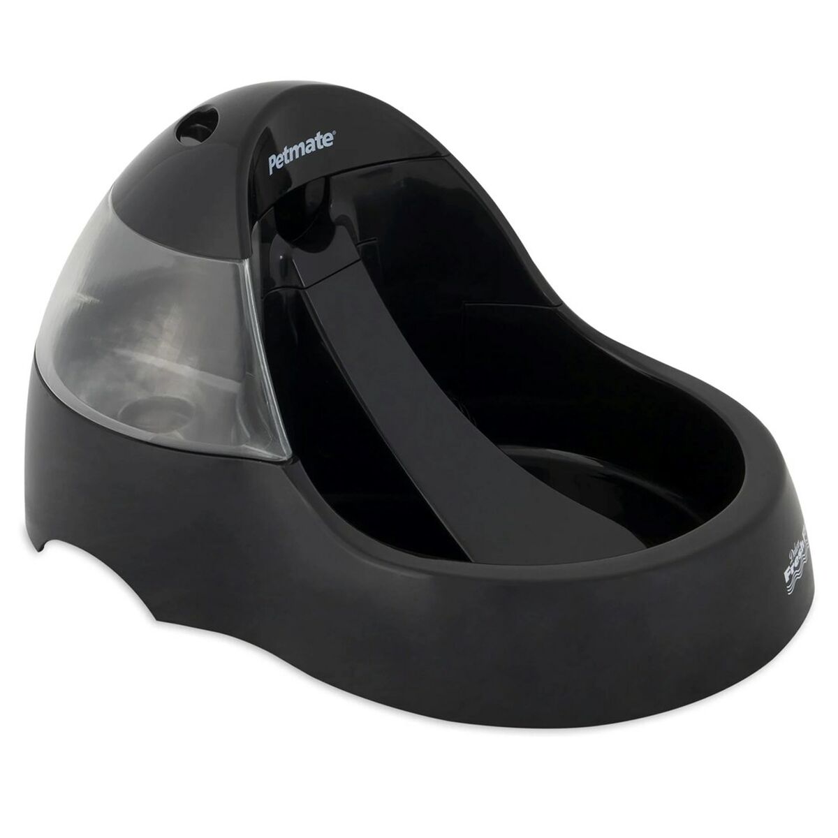 Pet Water Fountain Pet Mate Deluxe Fresh Flow Black Black Plastic 3 L