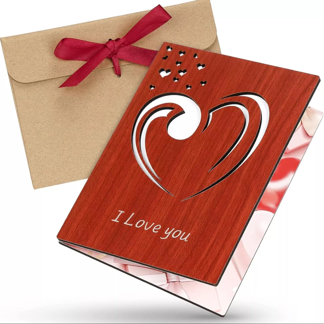 True Bamboo and Wooden Love Cards