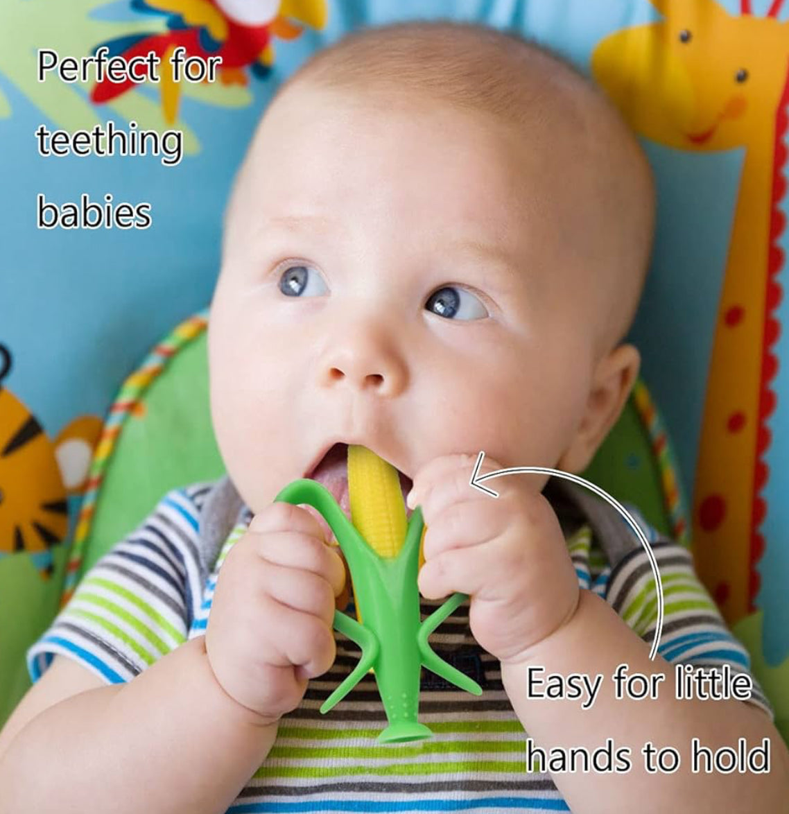 Vicloon Silicone Teething Toys for Baby's 7PCS Teething Kit