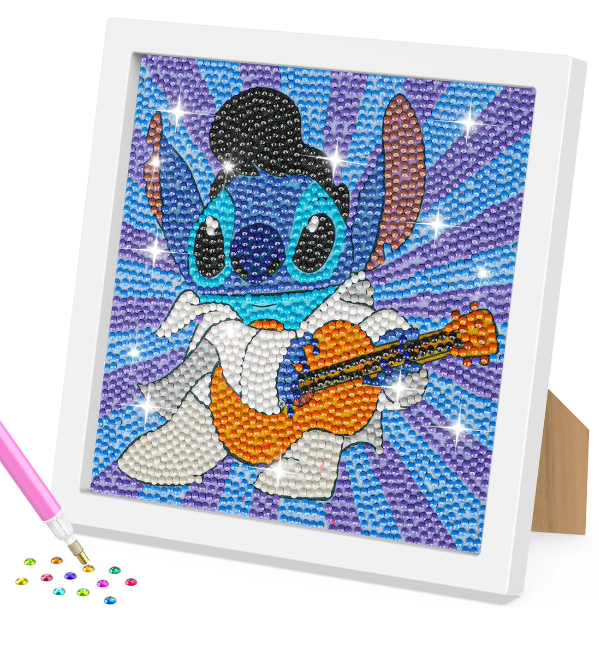 DIY Diamond Painting Stich Art, Great Activity Kit For Children & Adults
