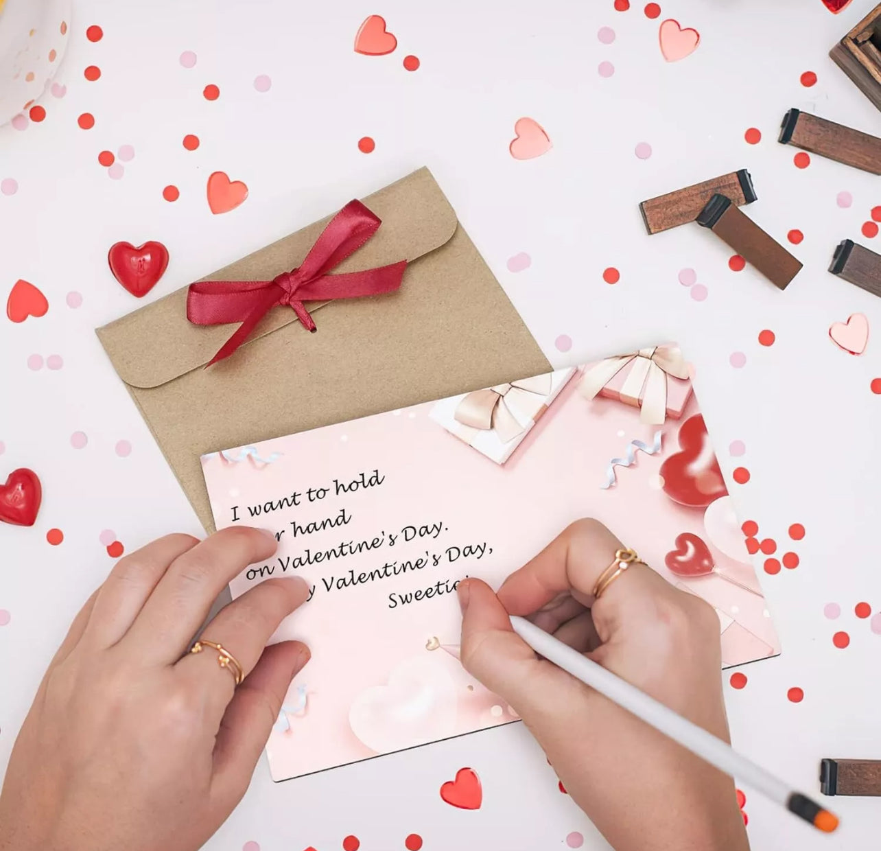 True Bamboo and Wooden Love Cards