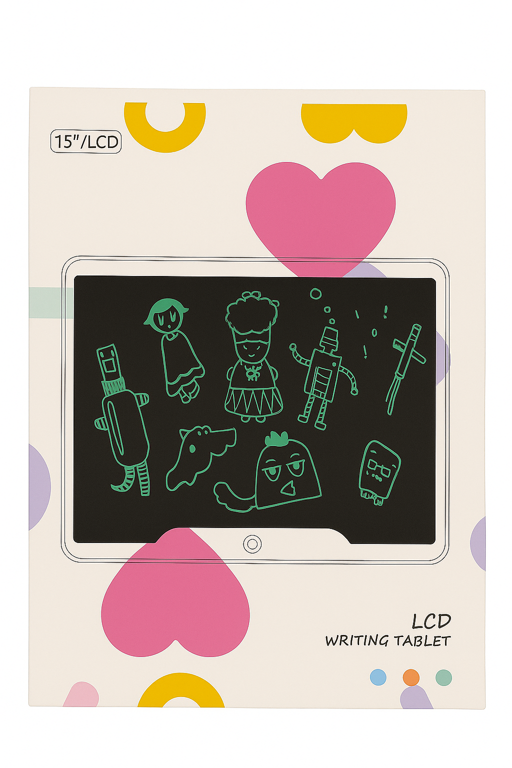 Electronic 15” LCD Digital Writing Tablet Pad Drawing Board