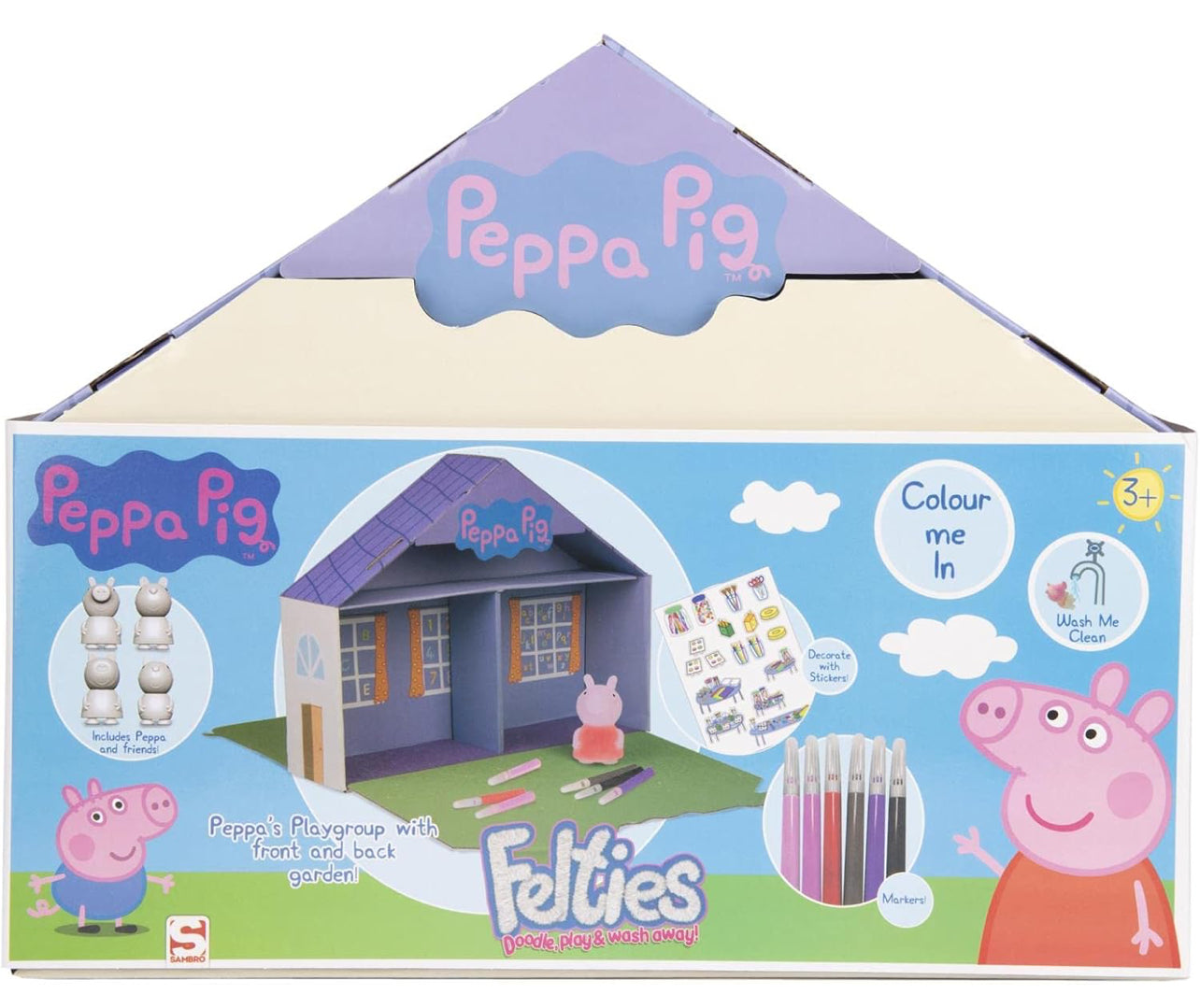 Peppa pig DIY Felties