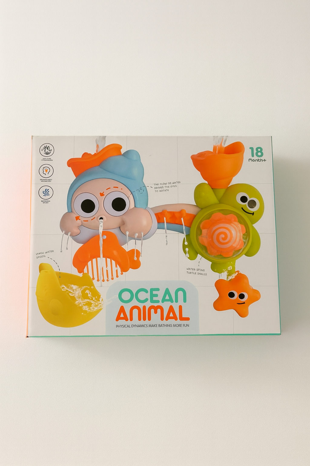 Baby Bath Toys For 1-5 Years Year Old Baby Boy Or Girl, Sensory Toys